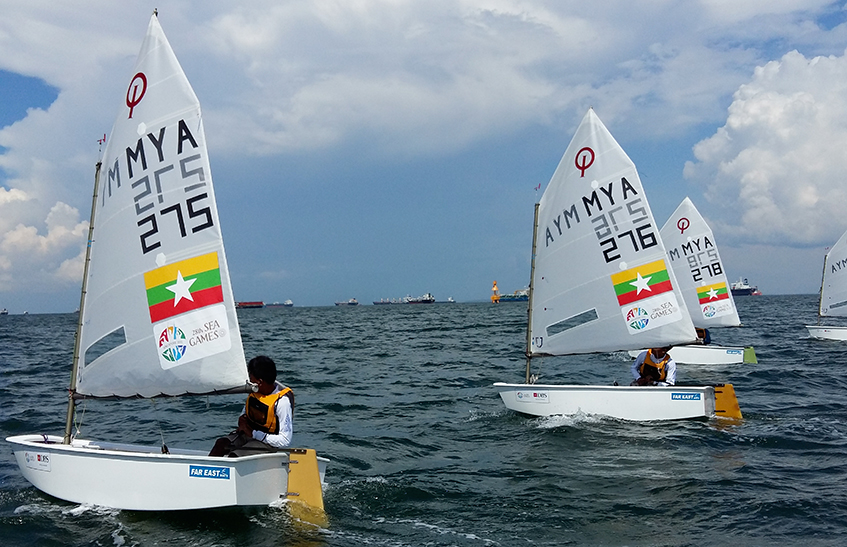 16个国家参赛的乐观主义亚洲大洋洲锦标赛帆船赛将在桑桑海滩举行