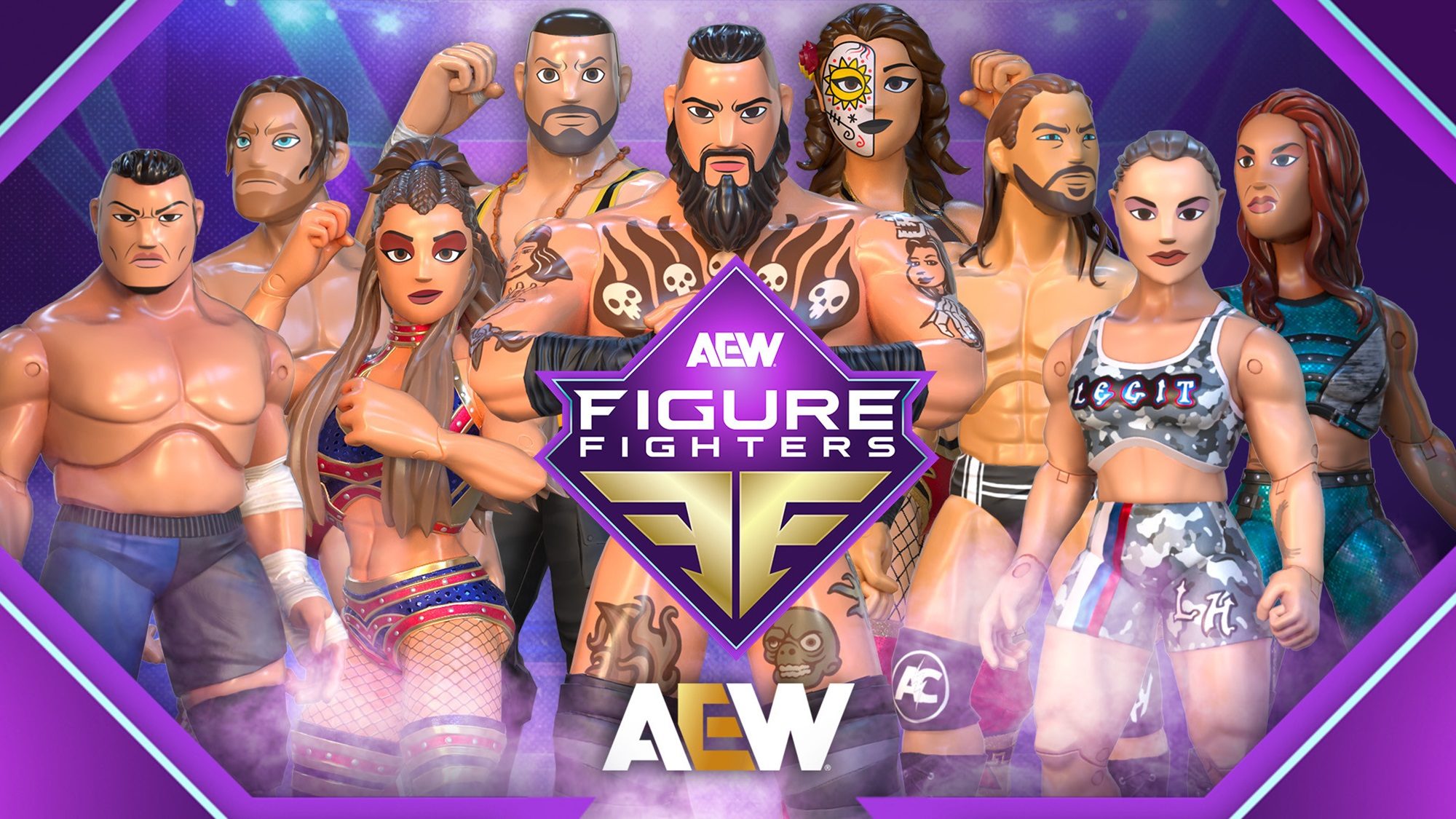 AEW 推出新手机游戏《AEW: Figure Fighters》